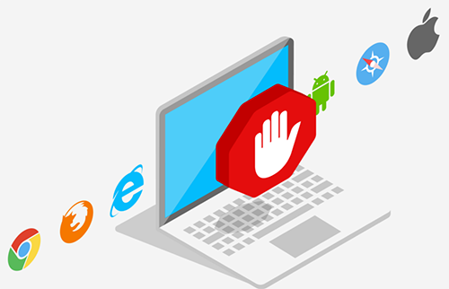 illustration : AdBlock compatible sur différents navigateurs