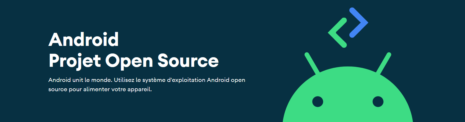 Illustration : Android projet Open Source