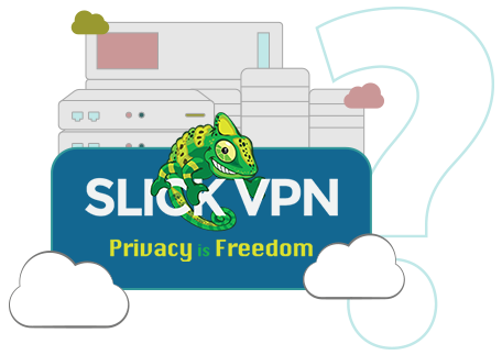 Illustration : Emplacement serveur de SlickVPN