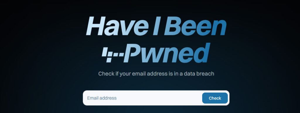 Illustration : sir Have I been Powned