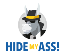 Logo de Hide my Ass en hauteur