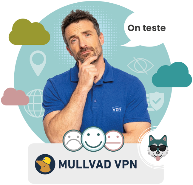 Illustration : Je teste Mullvad VPN et je vous donne mon avis d'expert