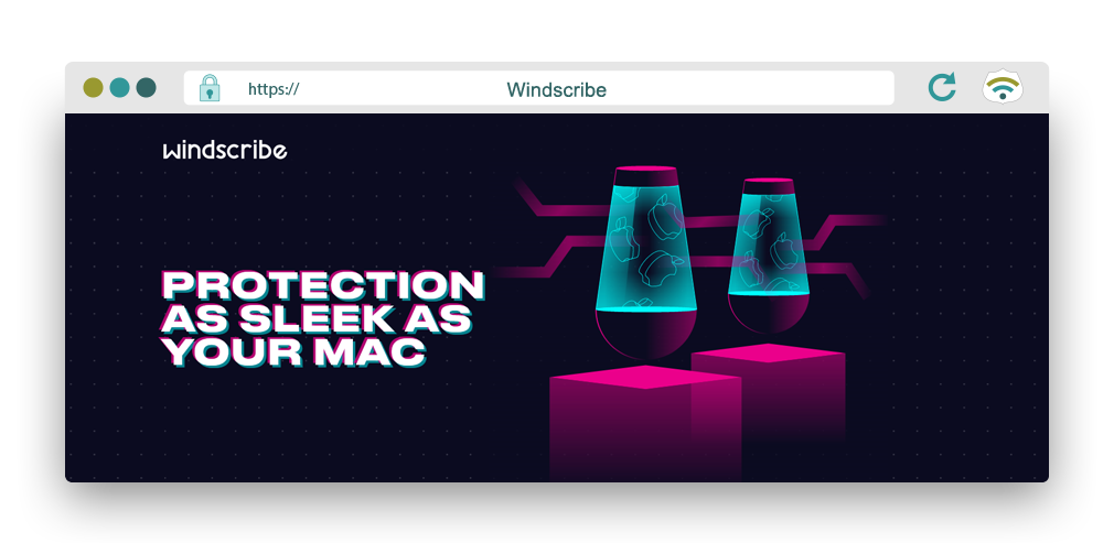 Illustration : L'application de VPN gratuit pour IOS de Windscribe