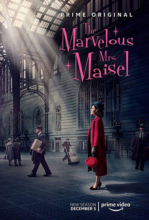 série originale d'amazon Prime video : Ms Maisel affiche