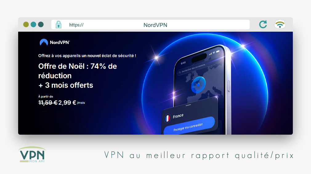 NordVPN le VPN au meilleur rapport qualité/prix