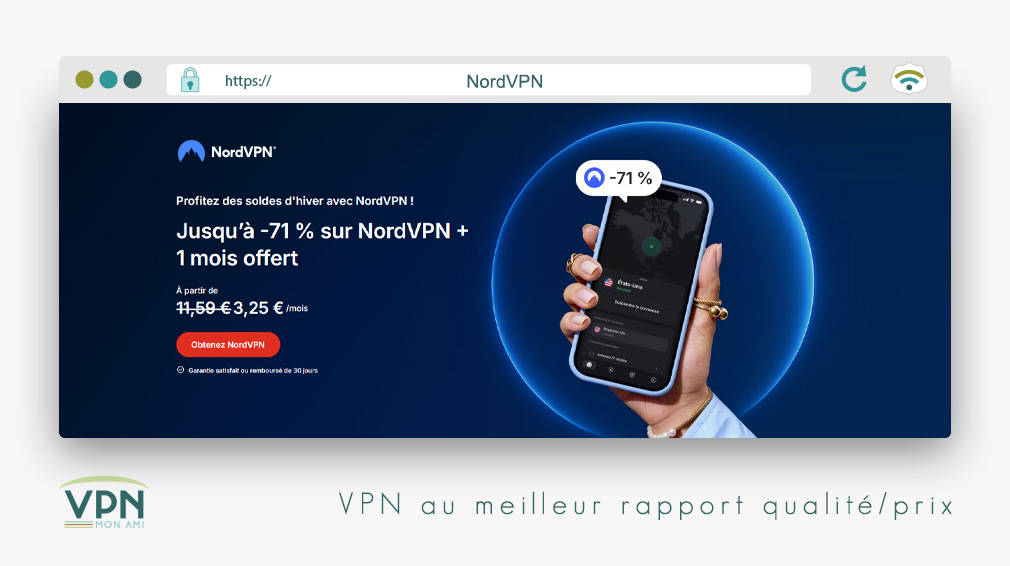 NordVPN le VPN au meilleur rapport qualité prix