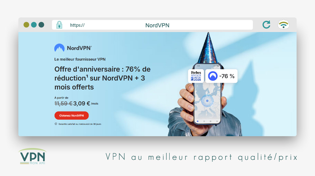 NordVPN le VPN au meilleur rapport qualité prix