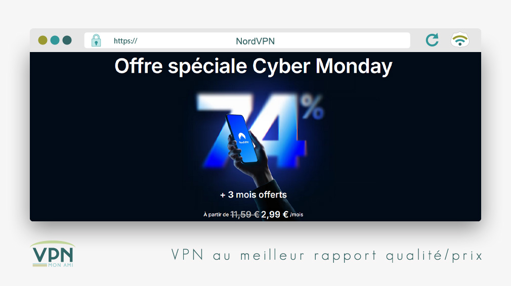 NordVPN, le VPN au meilleur rapport qualité prix pour 2026