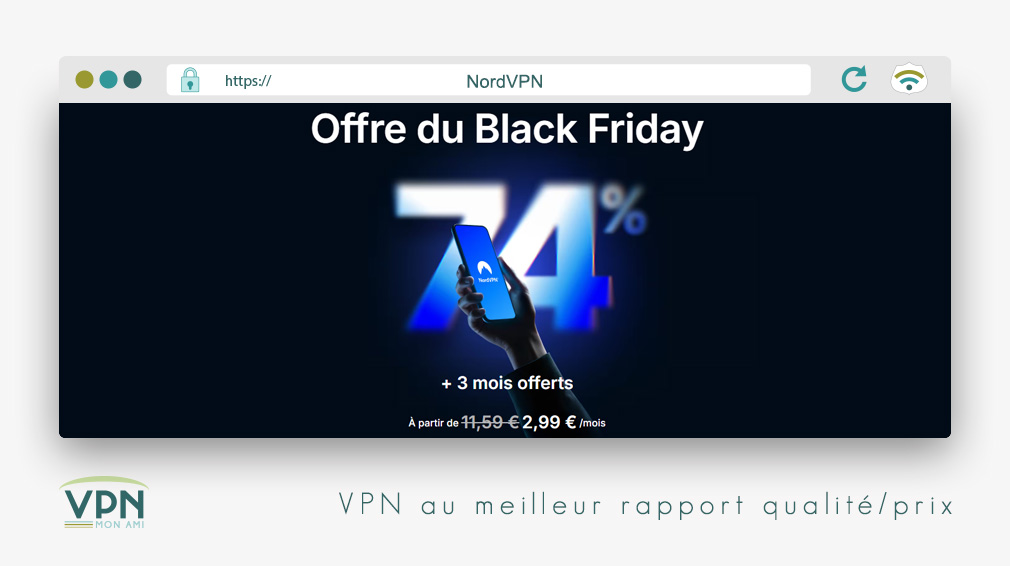 Illustration : NordVPN, le VPN au meilleur rapport qualité prix pour octobre 2025
