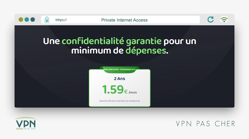 PIA VPN pas cher