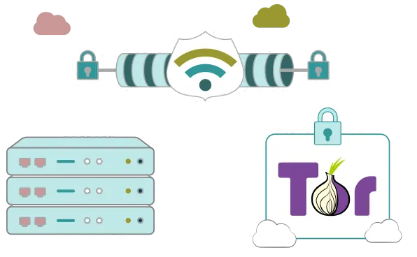 Illustration : Tor, Proxy, VPN