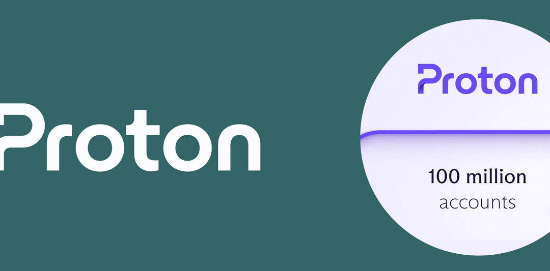 Proton vient de passer la barre des 100 millions de comptes en Avril 2023