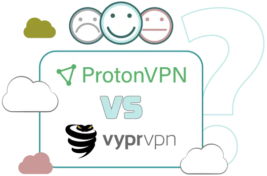 Protonvpn et vyprvpn Illustration : VyprVPN et ProtonVPN