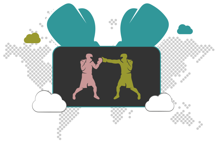 Illustration : regarder la boxe en streaming