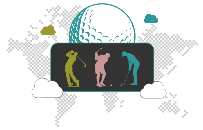 Regarder-les-tournois-de-golf-partout-dans-le-monde Illustration : Regarder les tournois de golf partout dans le monde