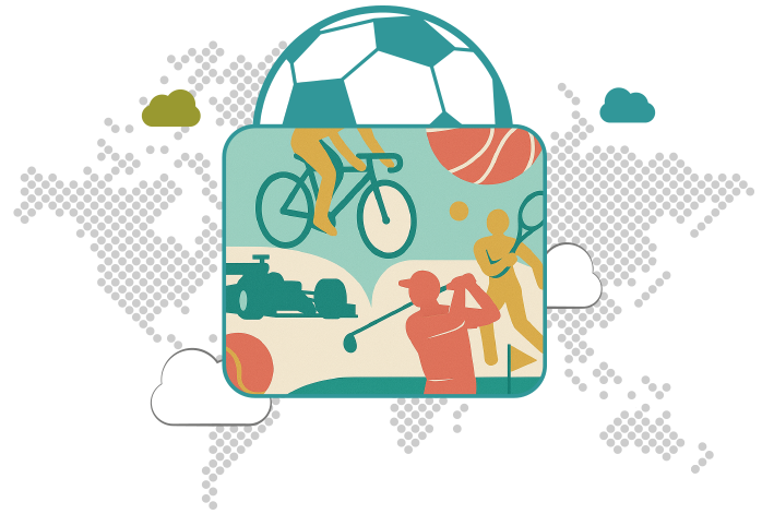 Illustration : Regarder tout le sport en streaming avec un VPN