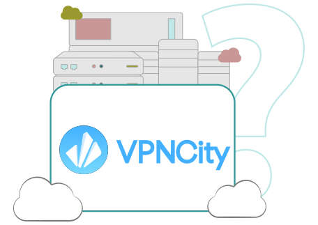 Illustration : Serveur de VPN city