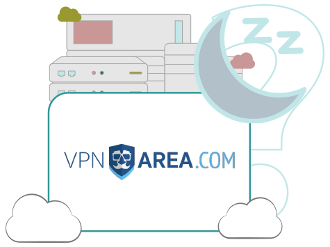 Serveurs de VPNArea (service arrêté)