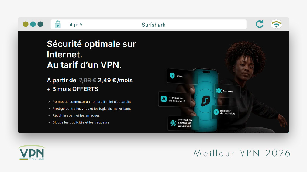surfshark meilleur VPN