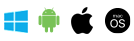 Illustration : Compatibilité avec les différents systèmes d'exploitation de iTopVPN