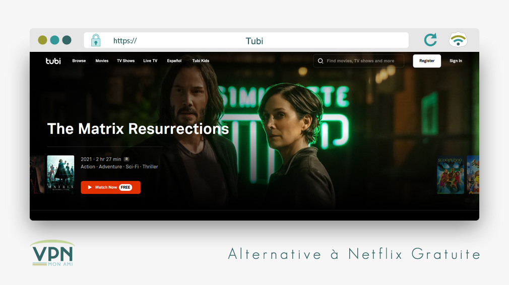 Illustration : Tubi, l'Alternative gratuite a Netflix