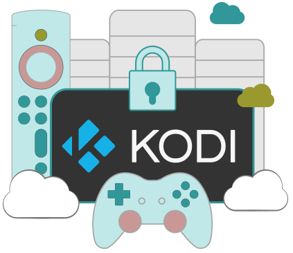 Illustration : VPN pour Kodi