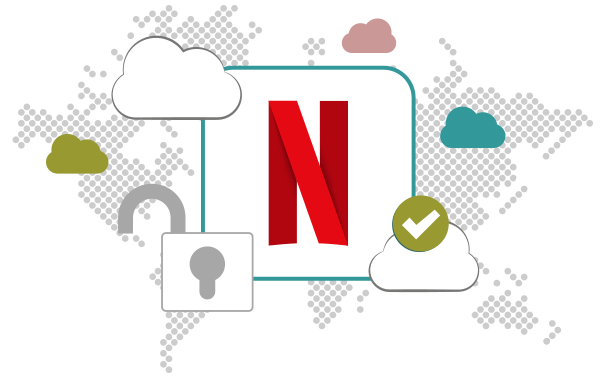 Illustration : VPN pour Netflix