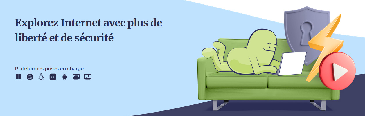 Illustration : Version gratuite de AtlasVPN