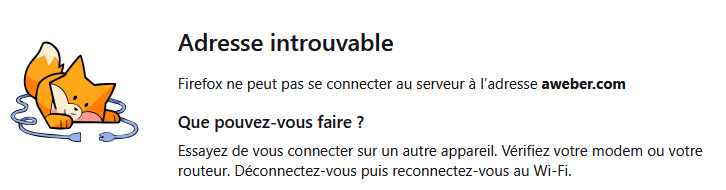 accès refuse a certains sites