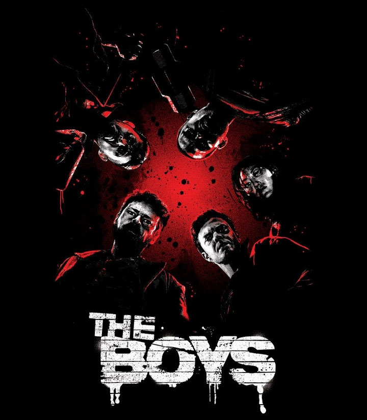 Illustration : Affiche the boys sur Prime video