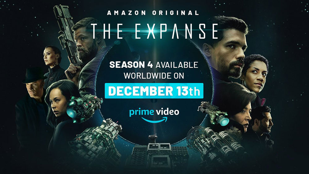 série originale d'amazon Prime video : The Expanse