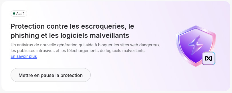 Antivirus nouvelle génération de NordVPN