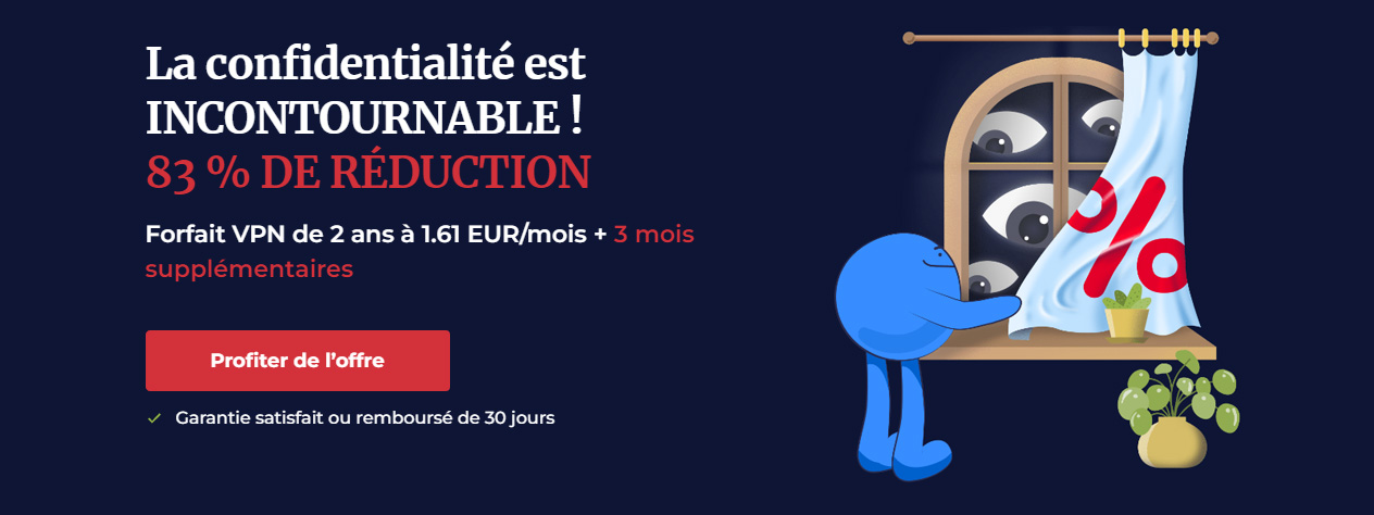 Illustration : Atlas VPN en promotion en Avril 2023