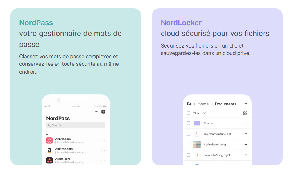 Illustration : Découvrez NordPass et NordLocker dans le pack intégrale de l'été 2023 de NordVPN