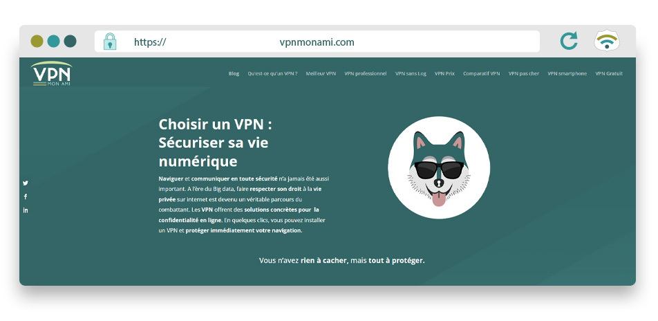 Illustration : Découvrir VPN Mon Ami
