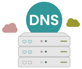 Illustration de dns prive serveur vpn