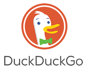 Logo de DuckDuckGo : le méta moteur de recherche qui n'espionne pas ses utilisateurs