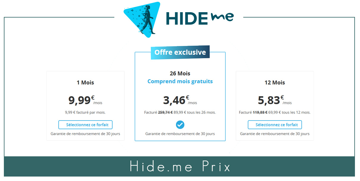 Illustration : Hide. me prix septembre 2023