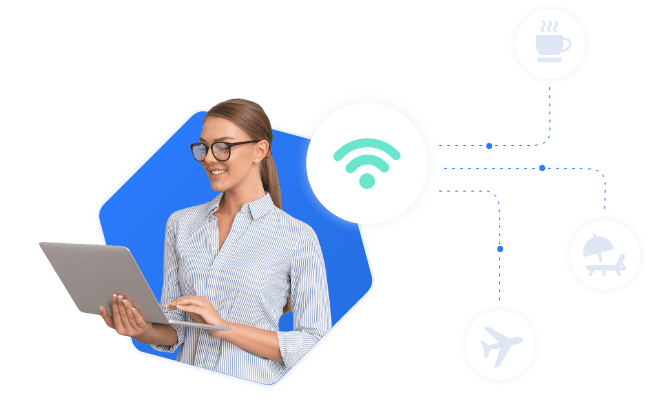 illustration Perimter81 Illustration : Visuel WI FI Perimeter 81