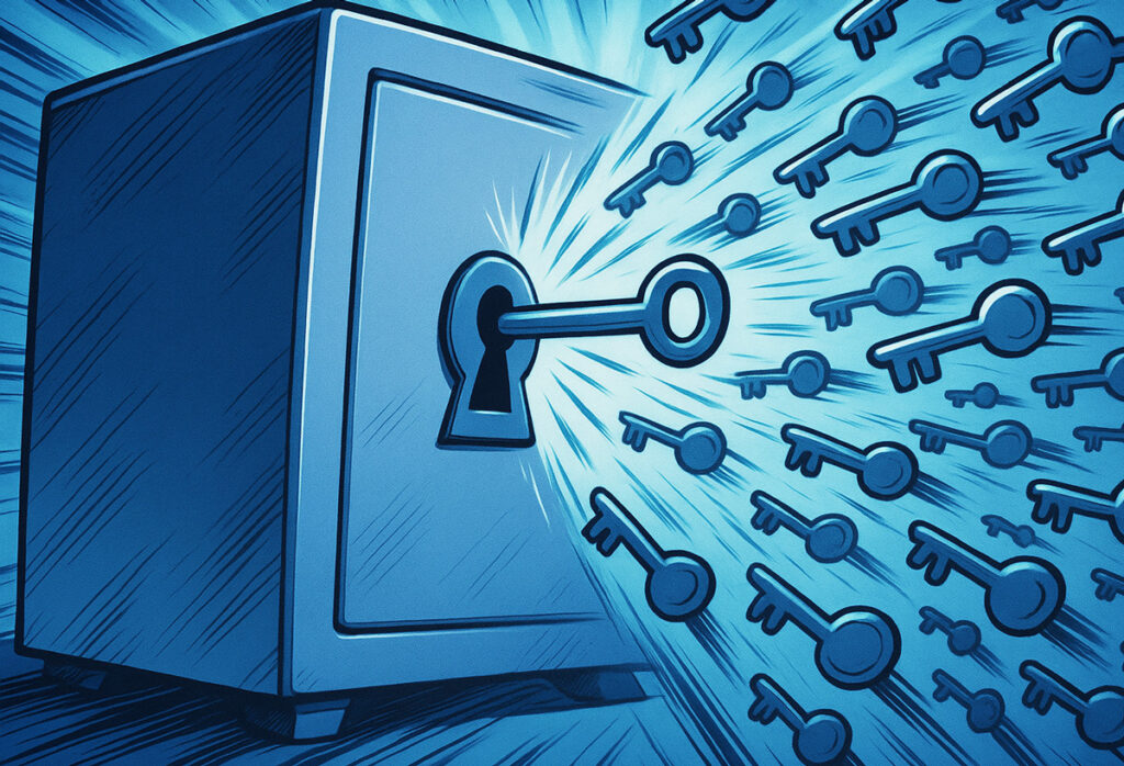 Illustration : Attaque par force brute