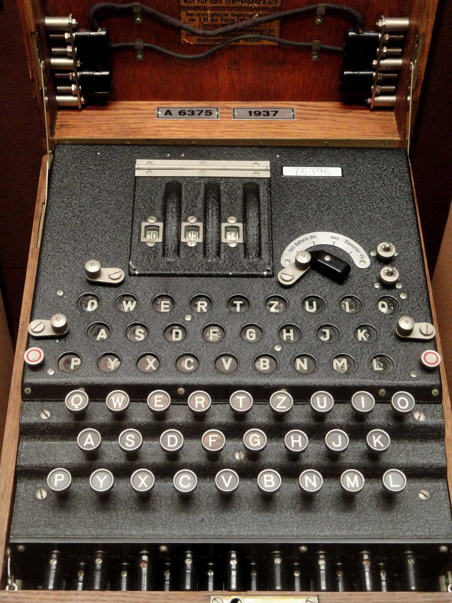 Enigma est une machine à chiffrement