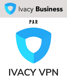 illustration : Logo de Ivacy business, le service de VPN entreprise de Ivacy