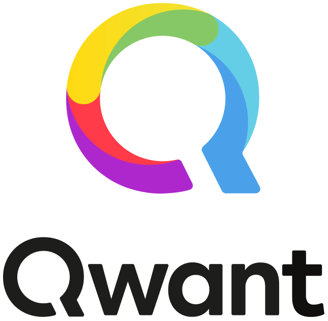 Illustration : logo du moteur de recherche Qwant