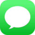 messagerie d'apple : Logo iMessage