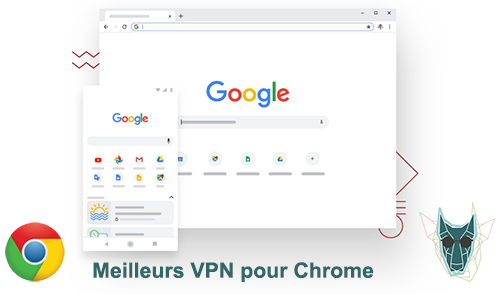 illustration des meilleurs VPN pour Chrome