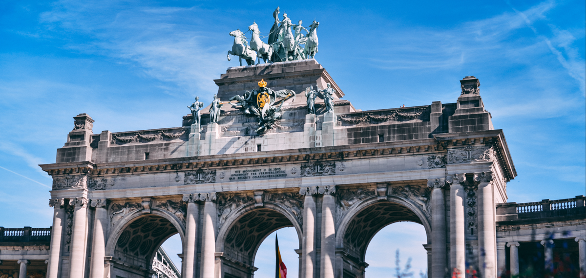 Illustration : parc du cinquantenaire Bruxelles