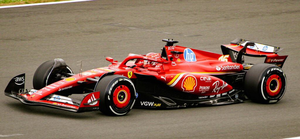 Illustration : pilote de formule 1 