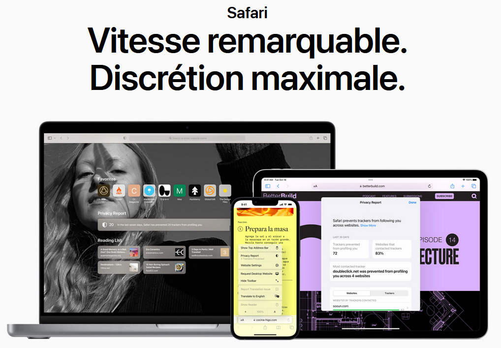 Illustration : présentation du navigateur Safari