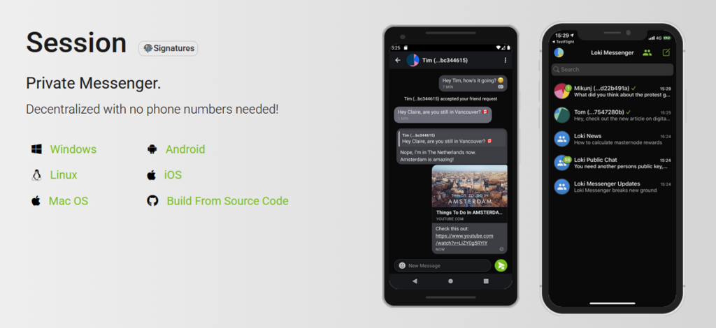 Présentation Session