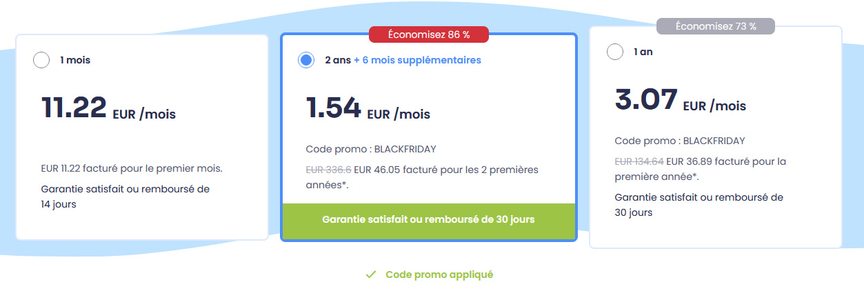 Illustration : Prix d'Atlas VPN pour le black friday 2023